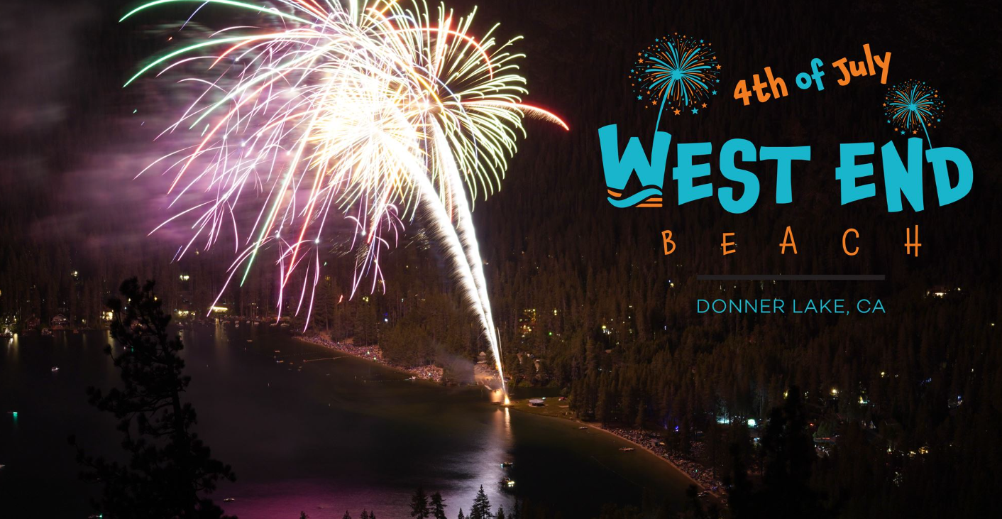 4th of July Fireworks & Celebration at Donner Lake West End Beach event